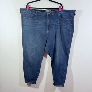 Torrid Sky High Skinny Jeans Plus Size 30 Short High Rise Stretch Denim